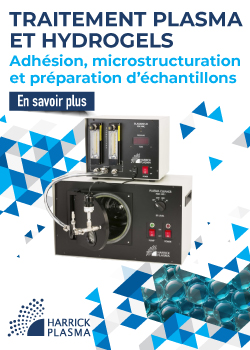 Nettoyage plasma hydrogels